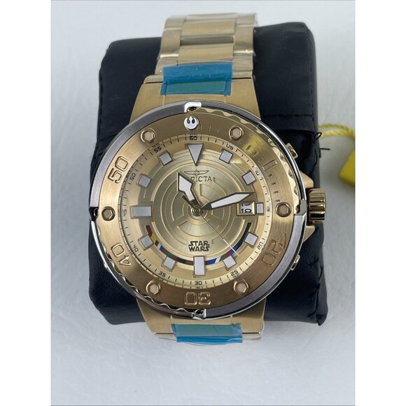 INVICTA Model 26114 Star Wars C3PO Automatic Limited Edition Watch 2017 NOS - Picture 4 of 11